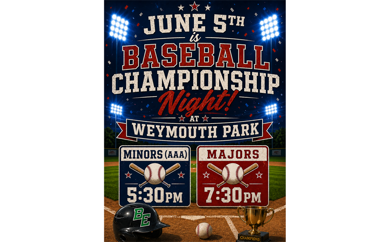 Championship Night June 5th